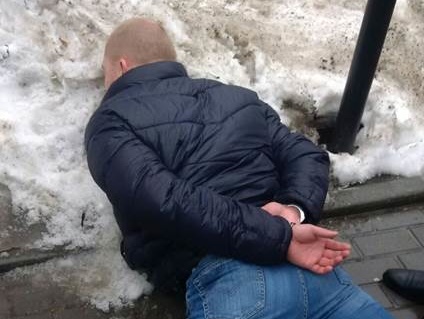 СБУ задержала при получении взятки майора киевской полиции