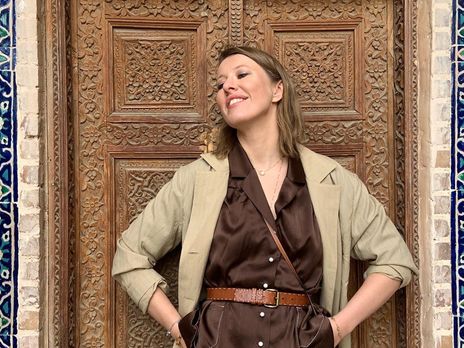 Собчак попарилась в бане с сыном