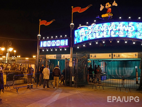 В парижском парке развлечений Disneyland задержали вооруженного мужчину