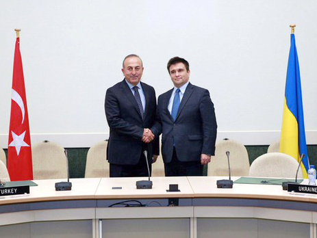 Главы МИД Украины и Турции согласовали совместные шаги по взаимодействию в вопросе Крыма