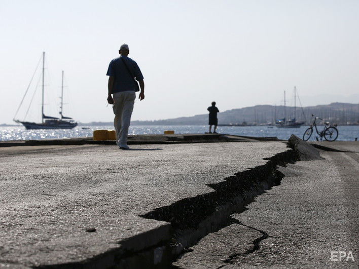 В Турции произошло землетрясение магнитудой 6,0, есть пострадавшие
