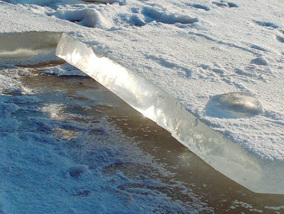 Спасатели сняли двух школьников со льдины посреди Южного Буга