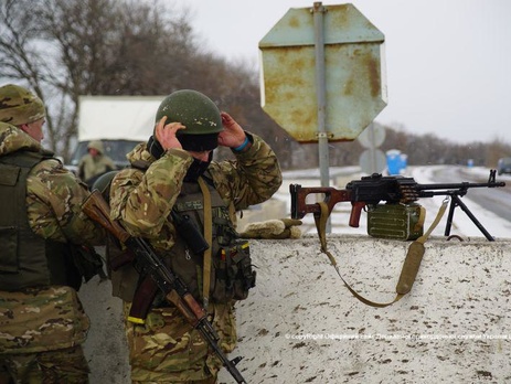 Госпогранслужба Украины: Обстановка в зоне антитеррористической операции остается напряженной