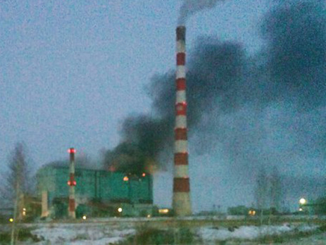 В России произошел масштабный пожар на электростанции