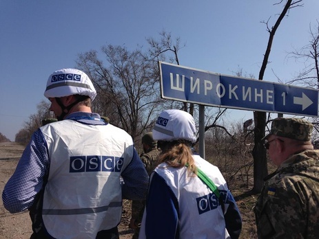 Журналист Цаплиенко: Камера наблюдения ОБСЕ в Широкино – реальная угроза безопасности бойцов АТО