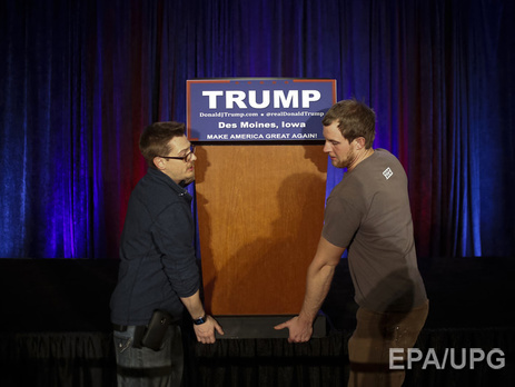 В США на первом выборном собрании республиканцев Трамп уступил Крузу