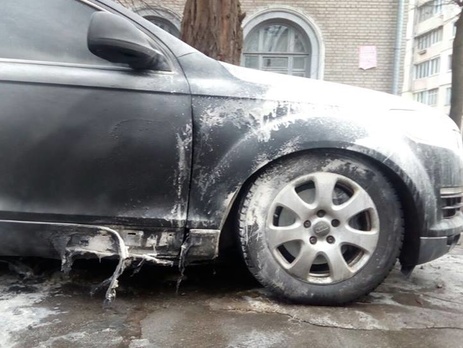 Нардеп Игорь Луценко: В Киеве сожгли автомобиль адвоката подозреваемых в убийстве Бузины 