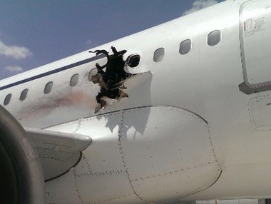  В Сомали произошел взрыв на борту пассажирского Airbus 321