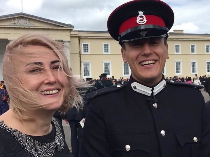 Украинец стал лучшим зарубежным выпускником Королевской военной академии Великобритании