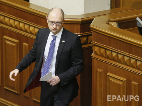 Яценюк: Правительство не потерпит политического давления 
