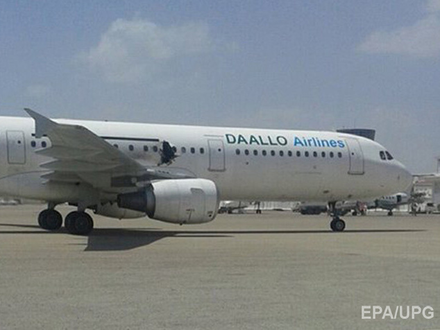 На борту экстренно приземлившегося в Сомали Airbus321 сработала бомба, замаскированная под ноутбук