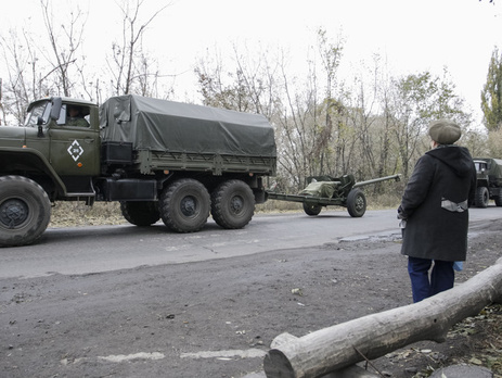 Разведка Минобороны: Боевики перебросили в Горловку 122-мм артустановку 
