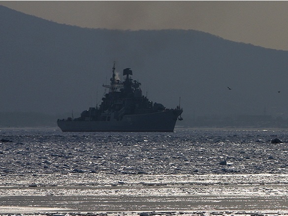 Российский флот начал учения в Черном и Каспийском морях