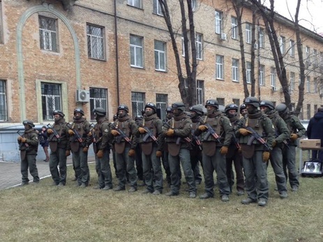 В Киеве принял присягу спецназ Национального антикоррупционного бюро