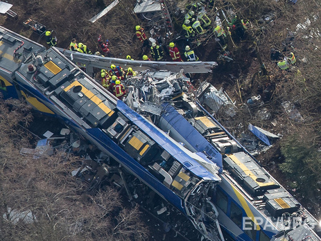 Причиной столкновения поездов в Баварии стала ошибка диспетчера – СМИ