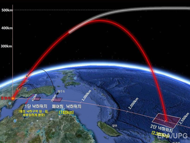 Спутник КНДР не передает информации на Землю