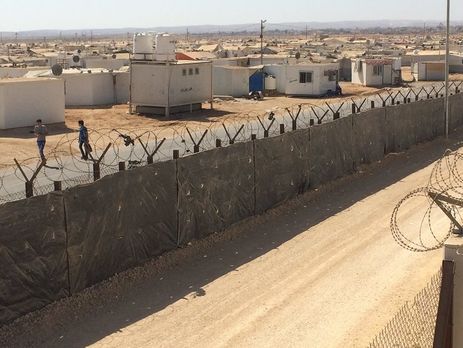 Самый большой лагерь сирийских беженцев в Иордании. Фоторепортаж