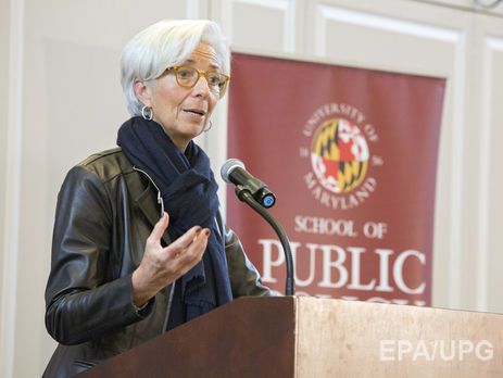 Лагард: При отсутствии в Украине заметных усилий по борьбе с коррупцией сложно представить, что поддержка МВФ продолжится