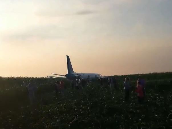 ﻿У Підмосков'ї аварійно сів літак, що прямував до окупованого Криму. Постраждало 23 особи