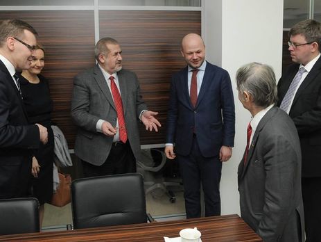Мустафа Джемилев и Рефат Чубаров встретились с литовскими дипломатами