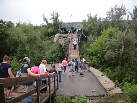 В Станице Луганской построят обходной временный мост
