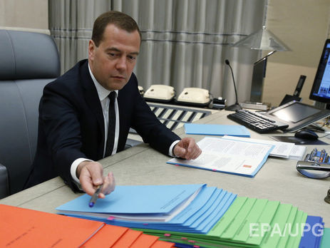 Премьер-министр России Медведев: юридически Украина находится в состоянии дефолта