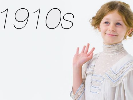 100 лет истории моды для девочек показали в коротком ролике. Видео