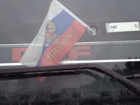 В Житомирской области активисты заблокировали около 100 российских фур