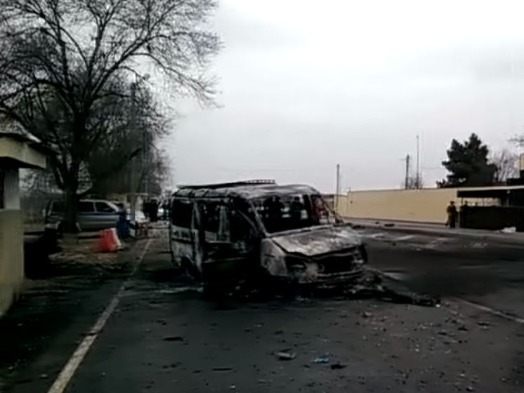 ИГИЛ взял на себя ответственность за подрыв автомобиля возле поста ГИБДД в Дагестане