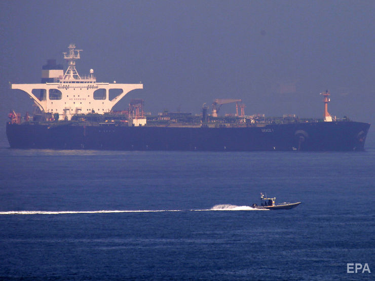 В США выдали ордер на арест находящегося в Гибралтаре танкера Grace 1 