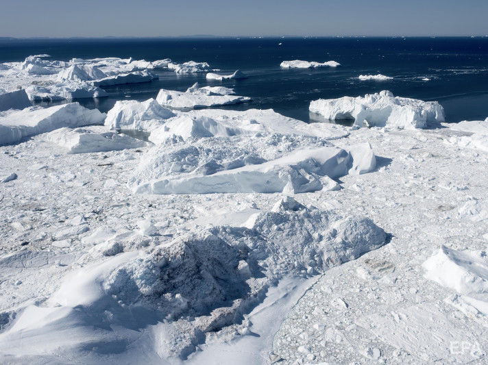 ﻿До останнього тижня липня танення льоду у Гренландії досягло рівня, який кліматологи прогнозували на 2070 рік