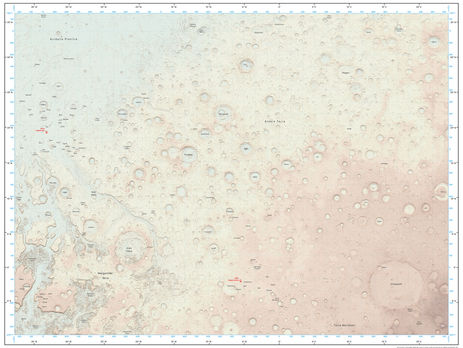 Картографы составили подробную карту Марса