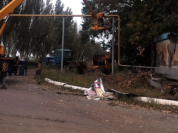 В Донецкой области прошли работы по ремонту поврежденного обстрелом газопровода – штаб операции Объединенных сил