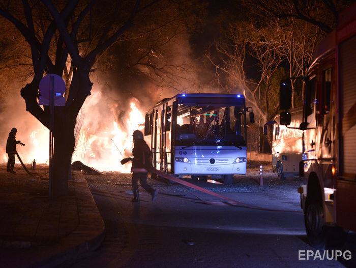 Число погибших в результате взрыва в Анкаре достигло 18 человек