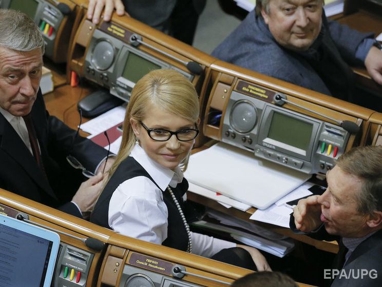 Тимошенко: Я не претендую на кресло премьера