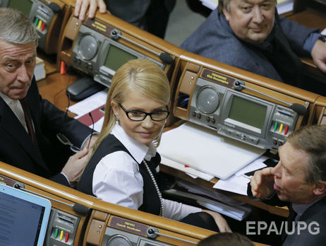 Тимошенко: Я не претендую на кресло премьера