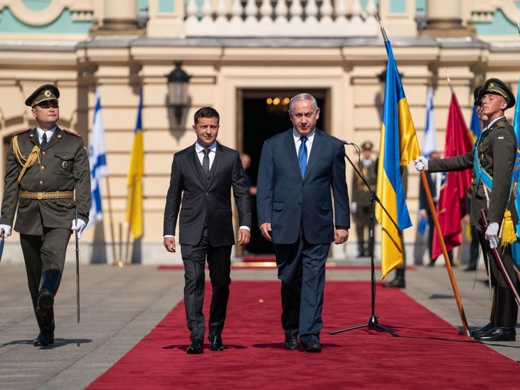 ﻿У Києві розпочалася зустріч Зеленського і Нетаньяху, сторони підпишуть низку двосторонніх документів