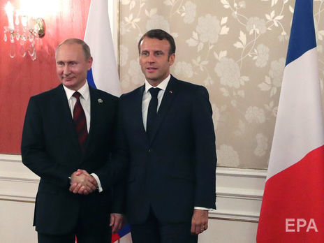 Сегодня Макрон встретится с Путиным. Они намерены обсудить ситуацию в Украине