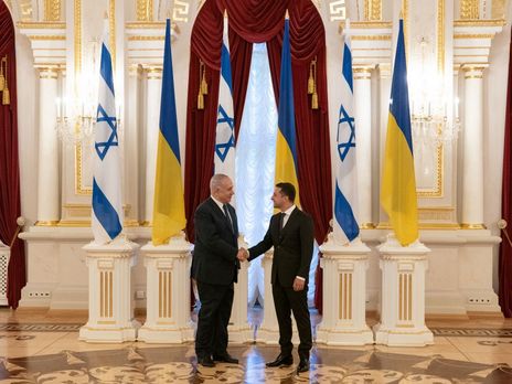 Нетаньяху встретился в Киеве с Зеленским