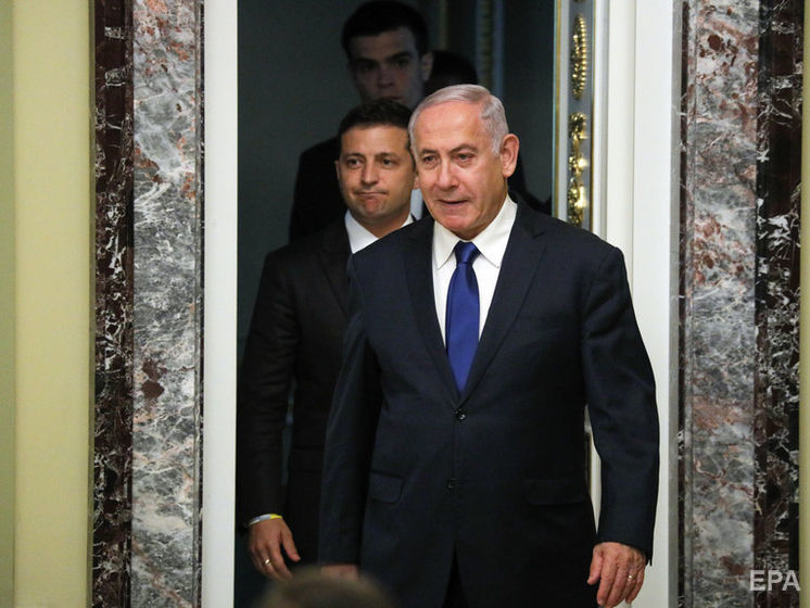 ﻿Нетаньяху заявив, що найближчим часом Зеленський відвідає Єрусалим