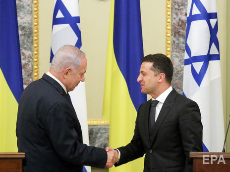 Подписание документов состоялось в присутствии премьер-министра Израиля и президента Украины