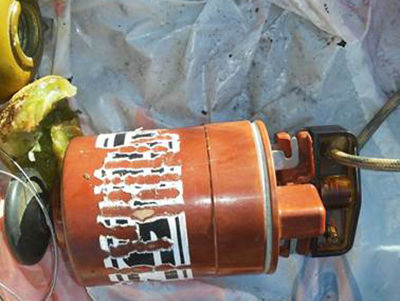 Сотрудники СБУ нашли взрывчатку в двух тайниках на Донбассе