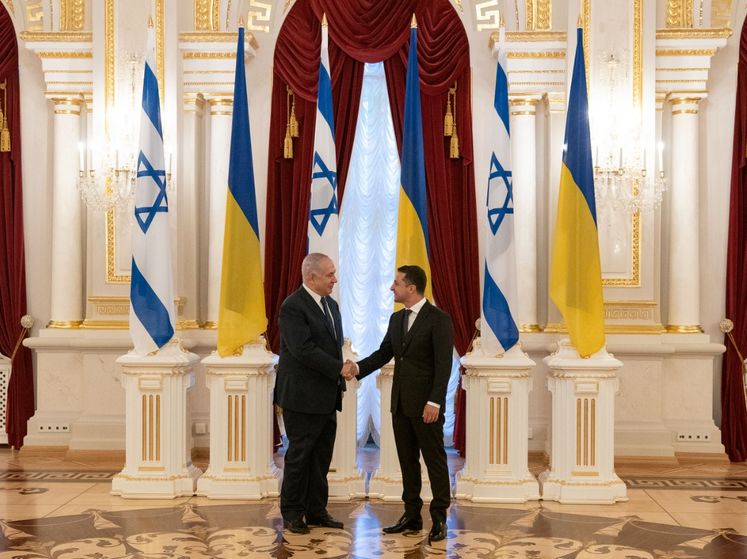 Зеленский назвал "исторической" встречу с Нетаньяху