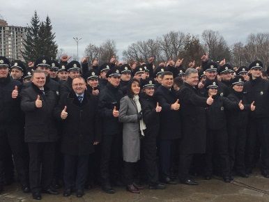 Винницкая патрульная полиция приняла присягу