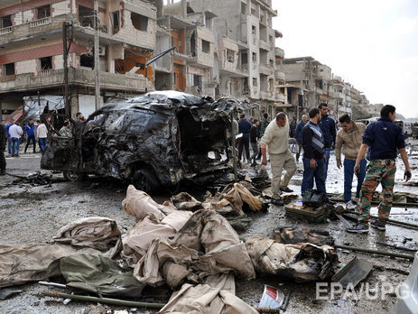 Правозащитники: В результате шести терактов в Сирии погибли 155 человек