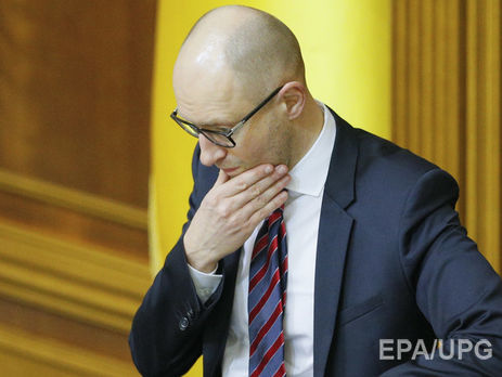 Нардеп Павел Пинзеник: Отставка Яценюка возможна только по его заявлению