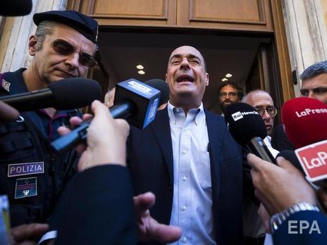 Оппозиционная Демократическая партия Италии выдвинула своего лидера Дзингаретти в премьеры
