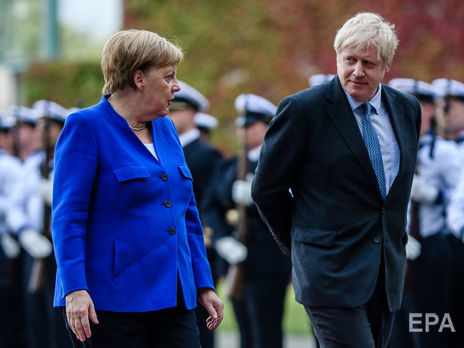 Меркель прийняла Джонсона в Берліні