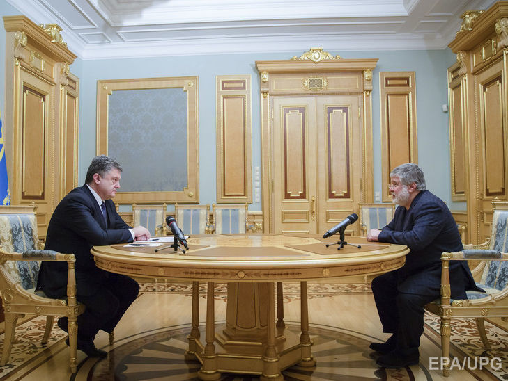На прошлых выходных Порошенко и Яценюк встречались с Коломойским – СМИ