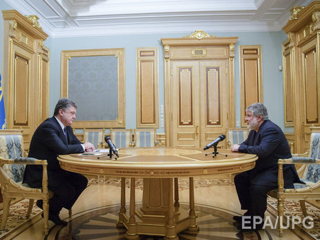 По сведениям журналистов, Порошенко встречался с Коломойским 21 февраля